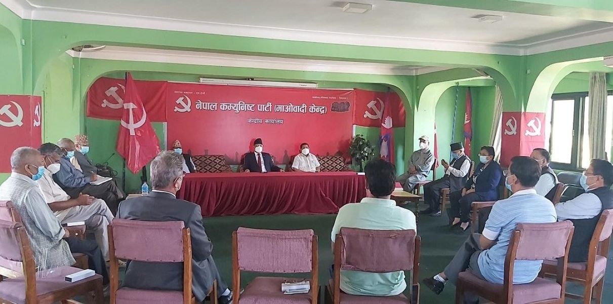 देउवा सरकारमा मन्त्री बन्नेको टुंगो लगाउन माओवादी स्थायी कमिटिको बैठक जारी